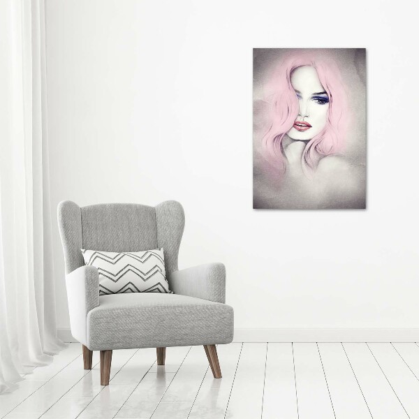 Canvas wall art Abstraction woman