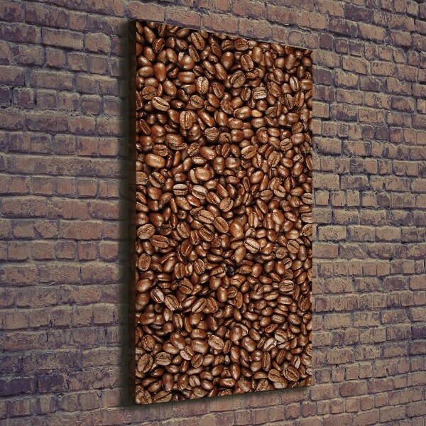 Wall art canvas large Coffee beans