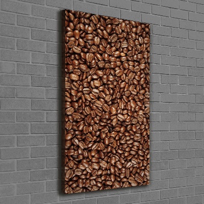 Wall art canvas large Coffee beans