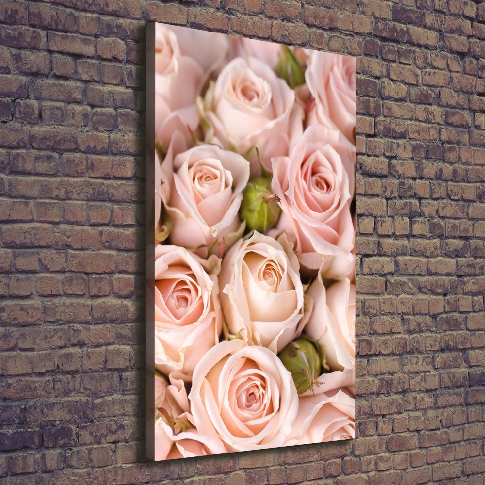 Wall art canvas Bouquet of roses