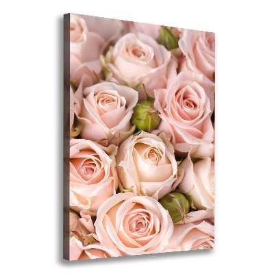 Wall art canvas Bouquet of roses