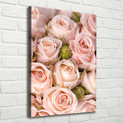 Wall art canvas Bouquet of roses