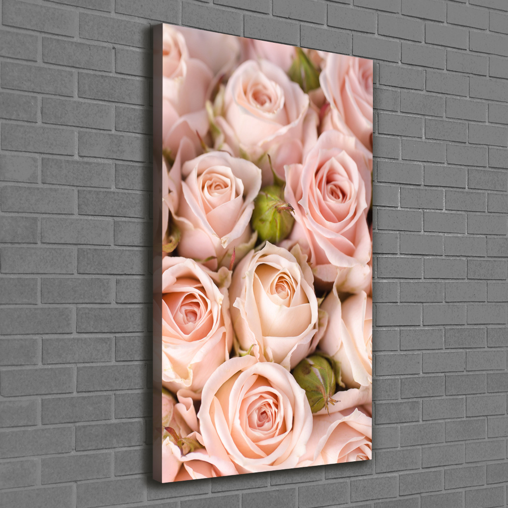 Wall art canvas Bouquet of roses