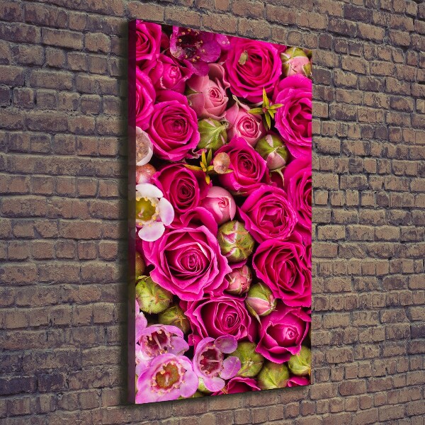 Wall art canvas Bouquet of flowers