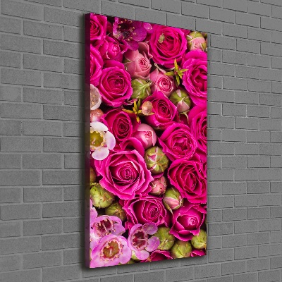 Wall art canvas Bouquet of flowers