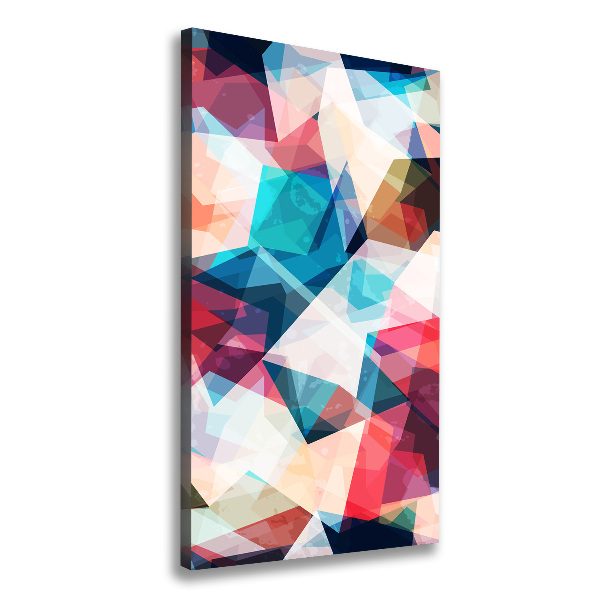 Canvas wall art Mosaic abstraction