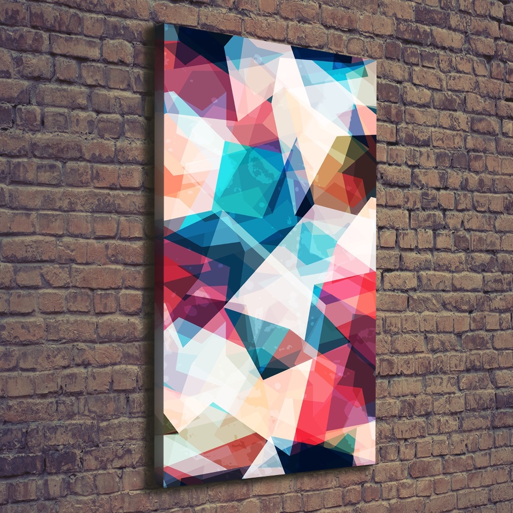 Canvas wall art Mosaic abstraction