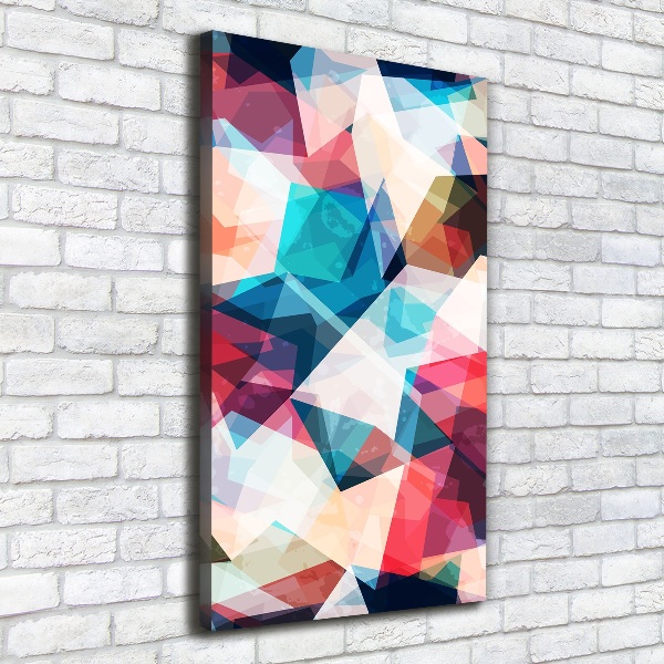 Canvas wall art Mosaic abstraction