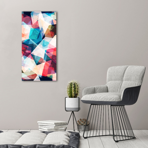 Canvas wall art Mosaic abstraction