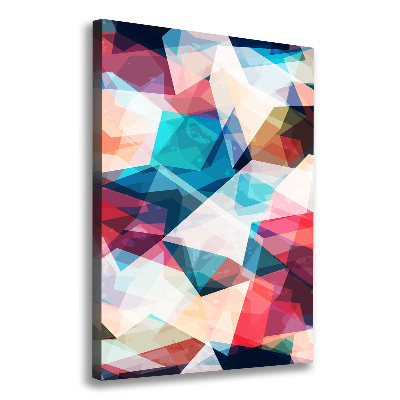 Canvas wall art Mosaic abstraction