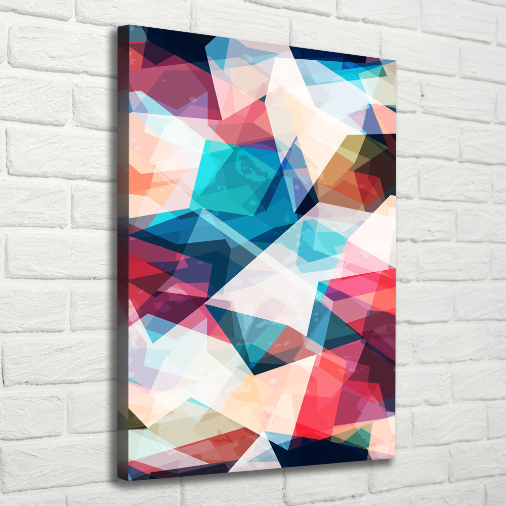 Canvas wall art Mosaic abstraction