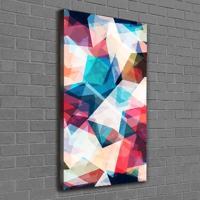 Canvas wall art Mosaic abstraction