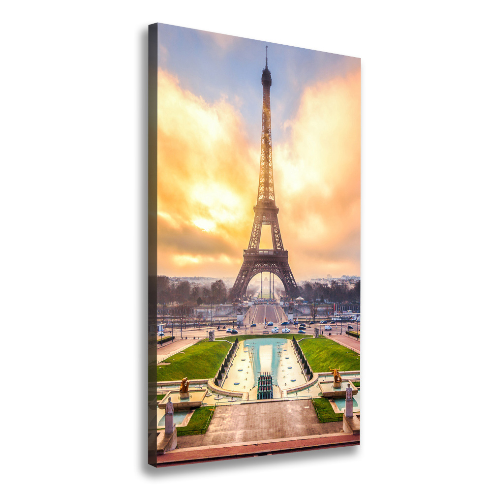 Canvas wall art Eiffel Paris tower