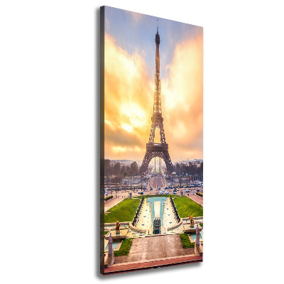 Canvas wall art Eiffel Paris tower