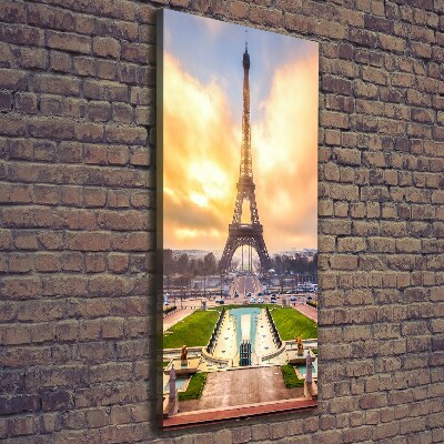 Canvas wall art Eiffel Paris tower