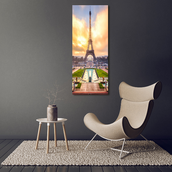 Canvas wall art Eiffel Paris tower