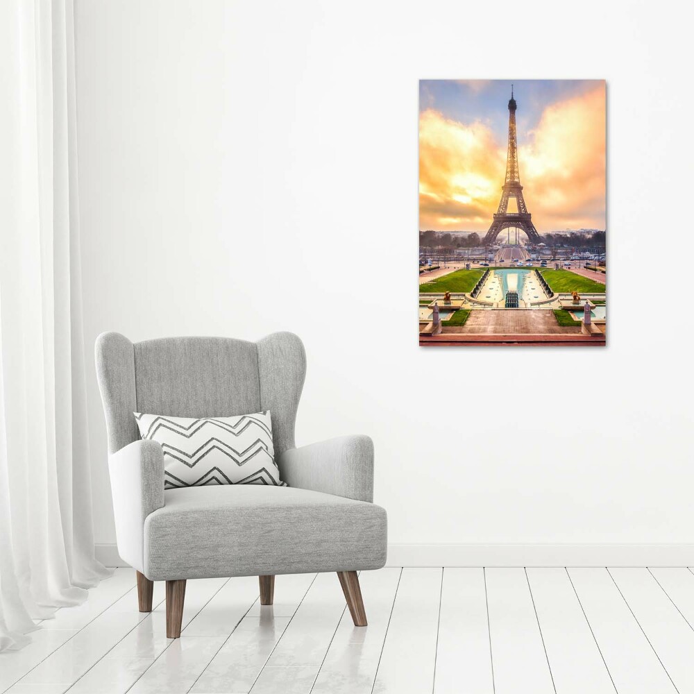 Canvas wall art Eiffel Paris tower