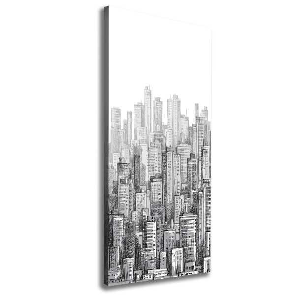 Canvas wall art Skyscrapers