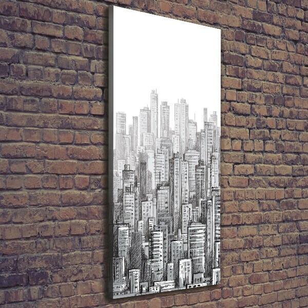 Canvas wall art Skyscrapers