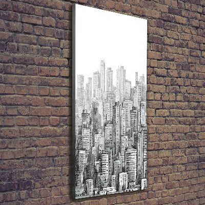 Canvas wall art Skyscrapers