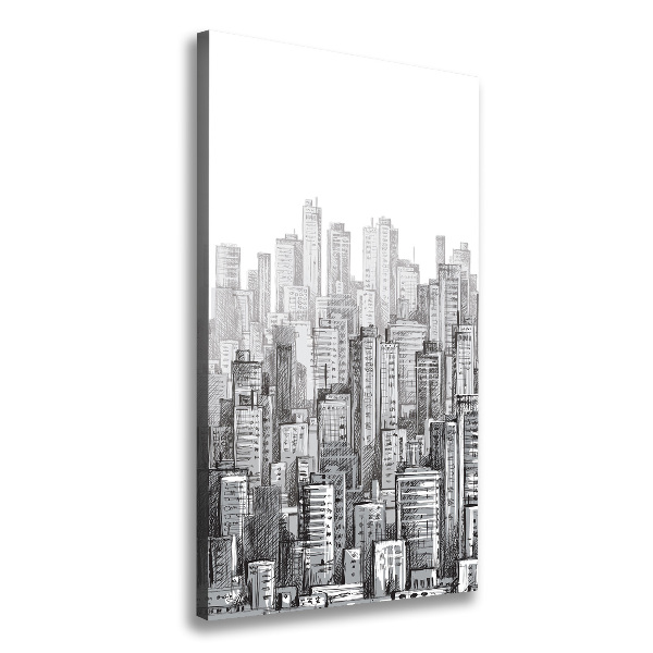 Canvas wall art Skyscrapers