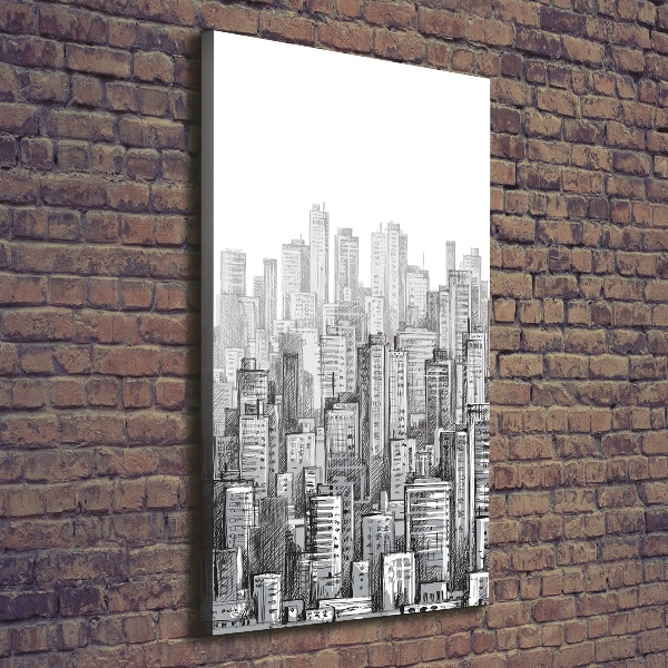 Canvas wall art Skyscrapers