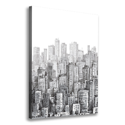 Canvas wall art Skyscrapers