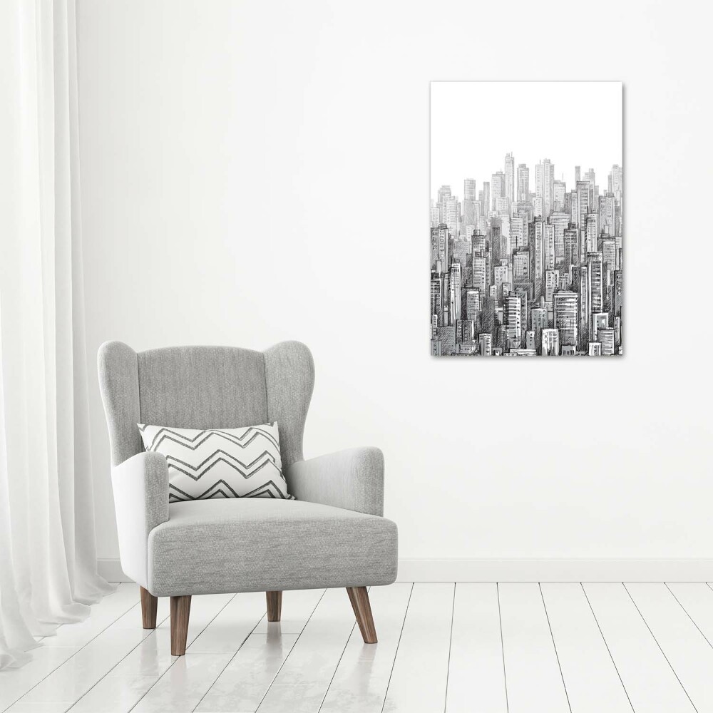 Canvas wall art Skyscrapers