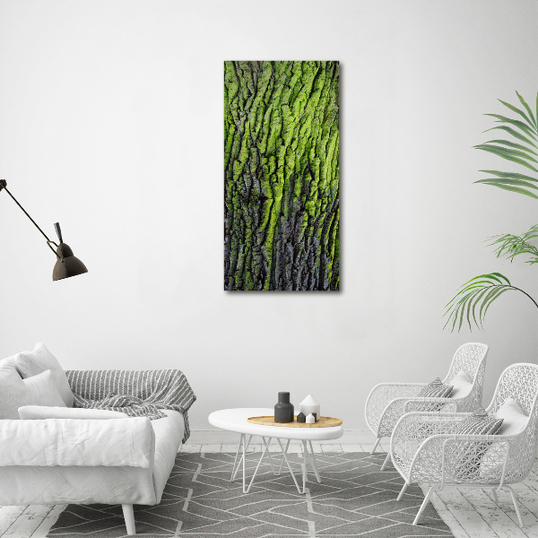 Wall art canvas Tree bark