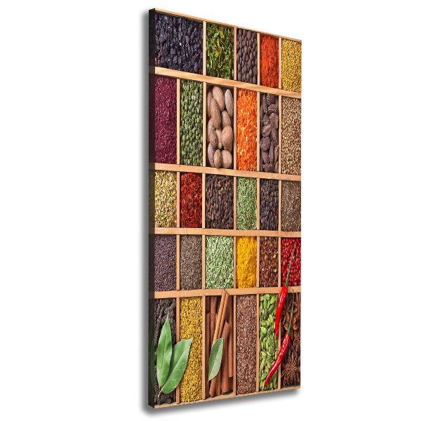 Canvas print Colorful spices