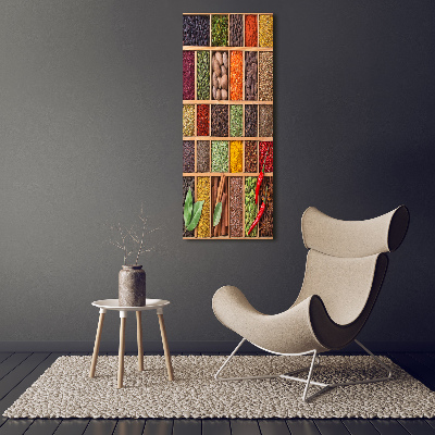 Canvas print Colorful spices