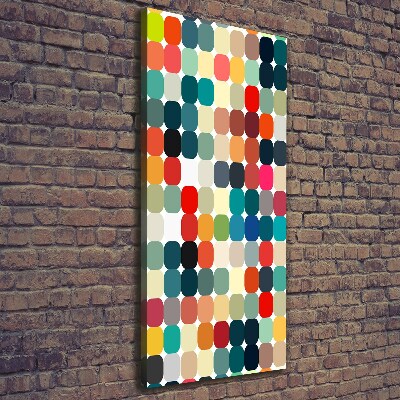 Picture canvas print Geometric background