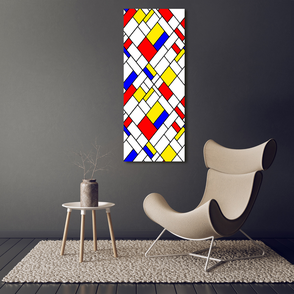 Wall art canvas large Abstraction