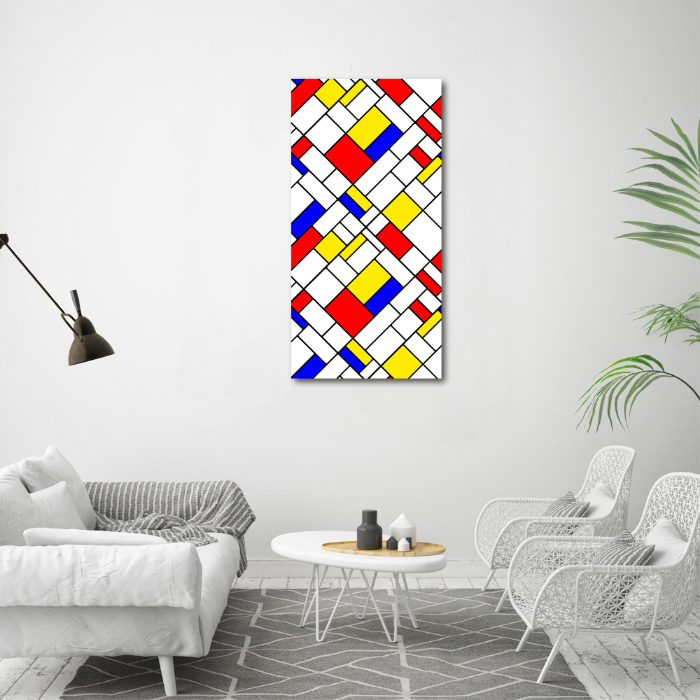 Wall art canvas large Abstraction