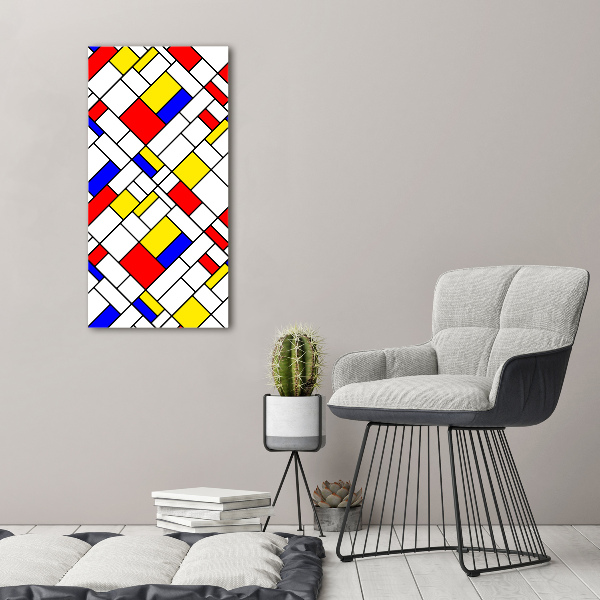 Wall art canvas large Abstraction