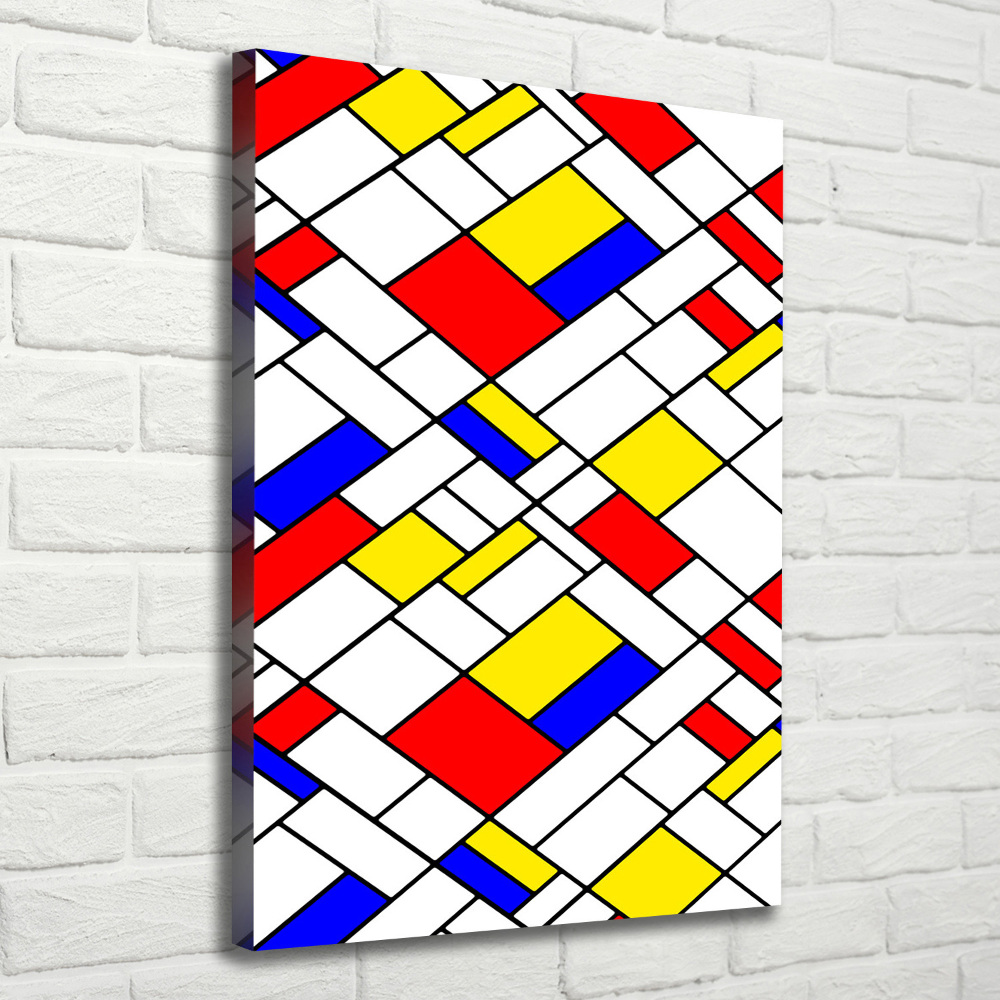 Wall art canvas large Abstraction