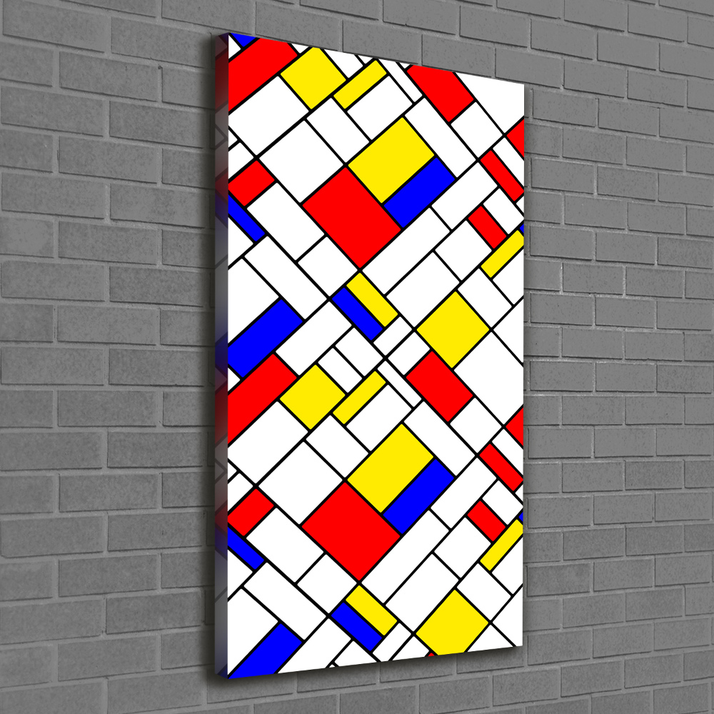 Wall art canvas large Abstraction