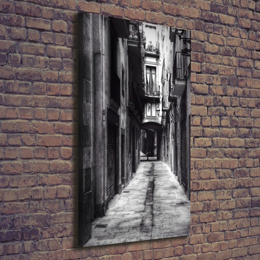 Large canvas wall art Barcelona Spain