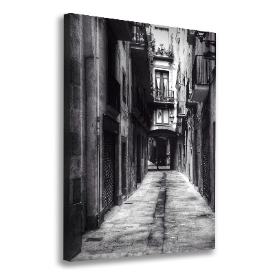 Large canvas wall art Barcelona Spain