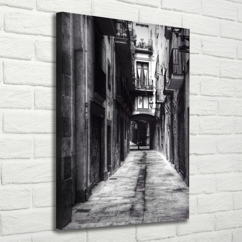 Large canvas wall art Barcelona Spain