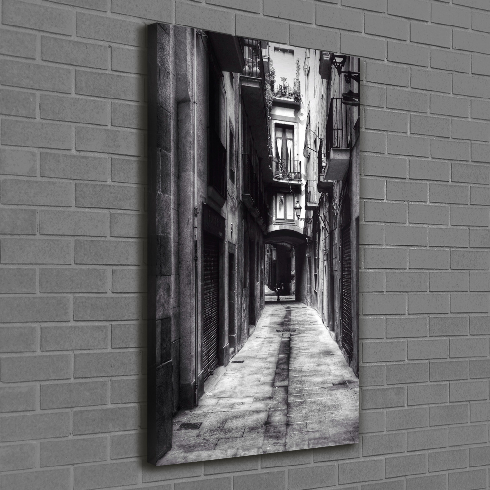 Large canvas wall art Barcelona Spain