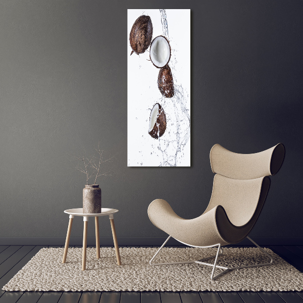 Wall art canvas large Coconut