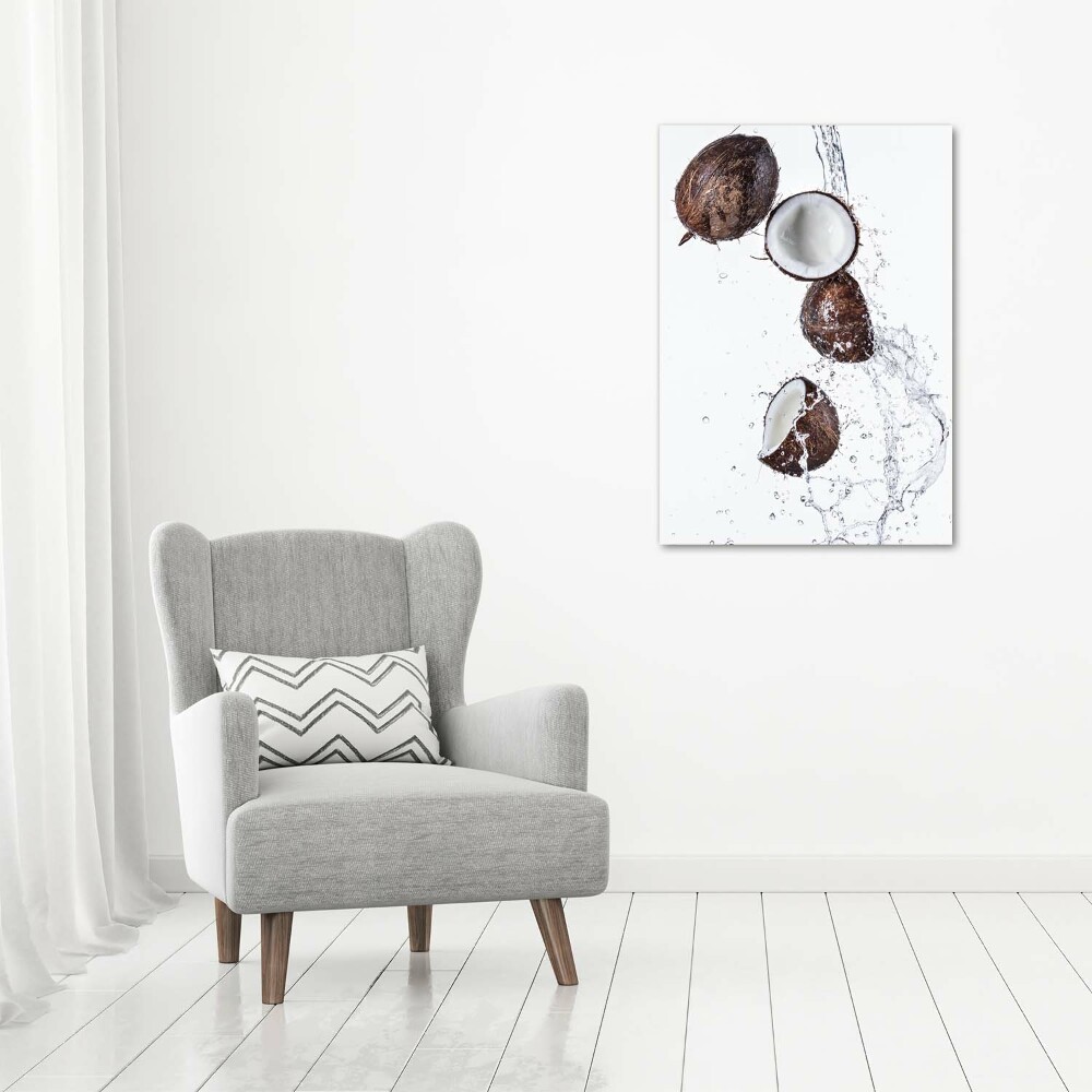 Wall art canvas large Coconut