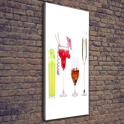 Wall art canvas Colorful cocktails