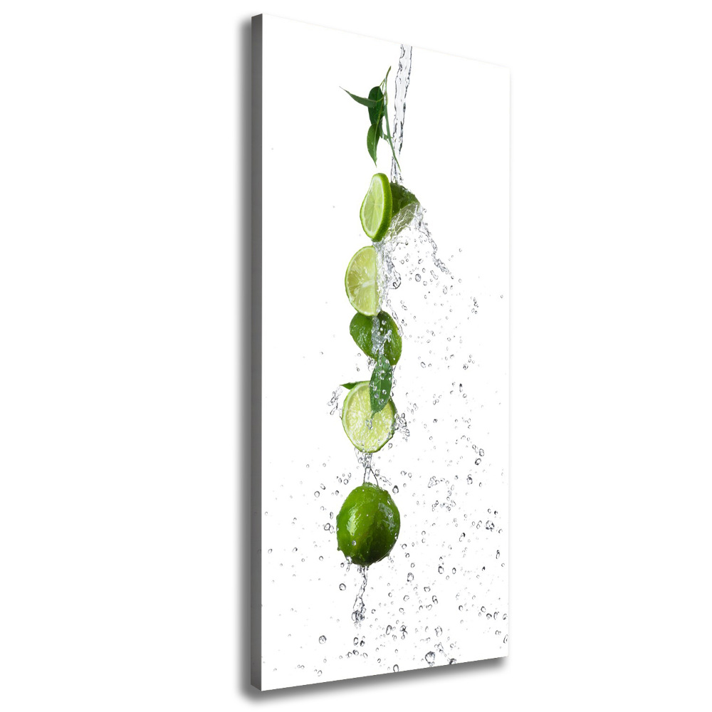 Wall art canvas Lime