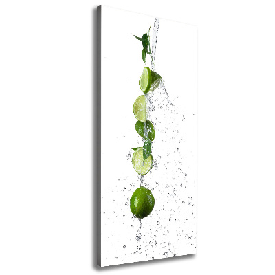 Wall art canvas Lime