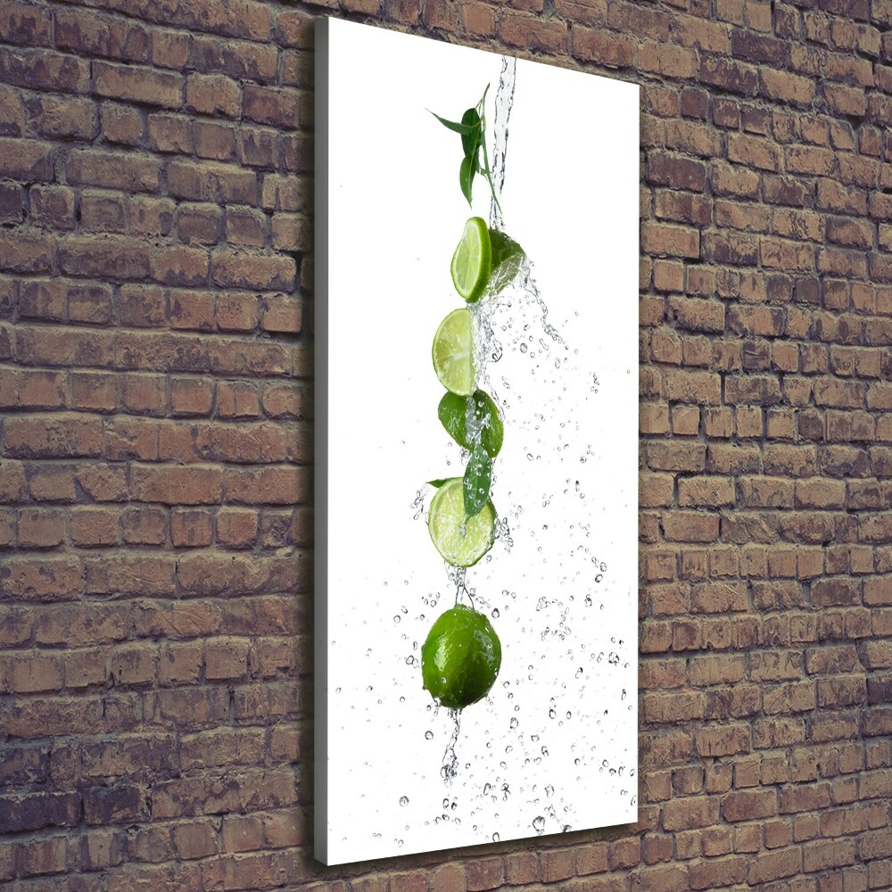 Wall art canvas Lime