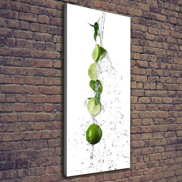 Wall art canvas Lime