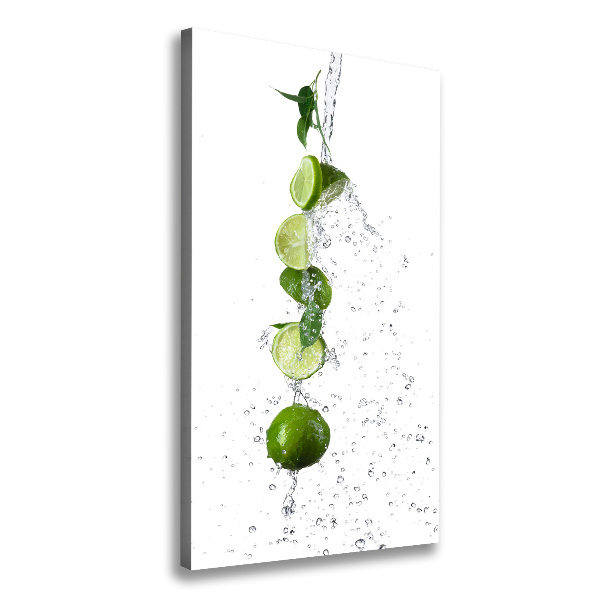 Wall art canvas Lime