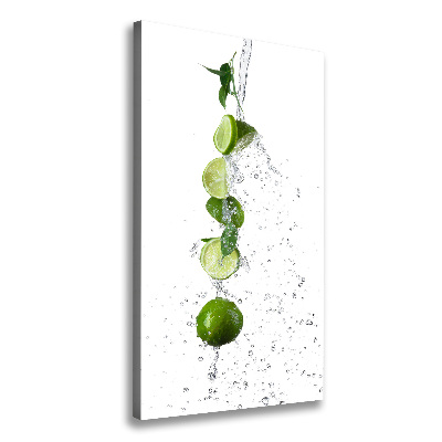 Wall art canvas Lime